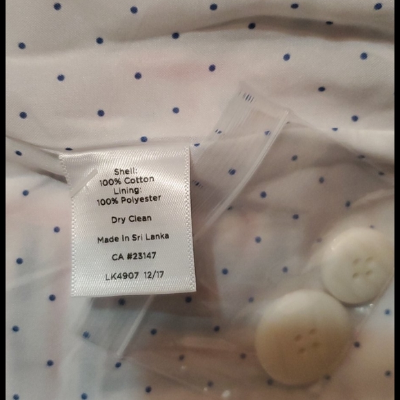 NWT Talbots Seersucker Red, White, Blue Blazer - Picture 6 of 9